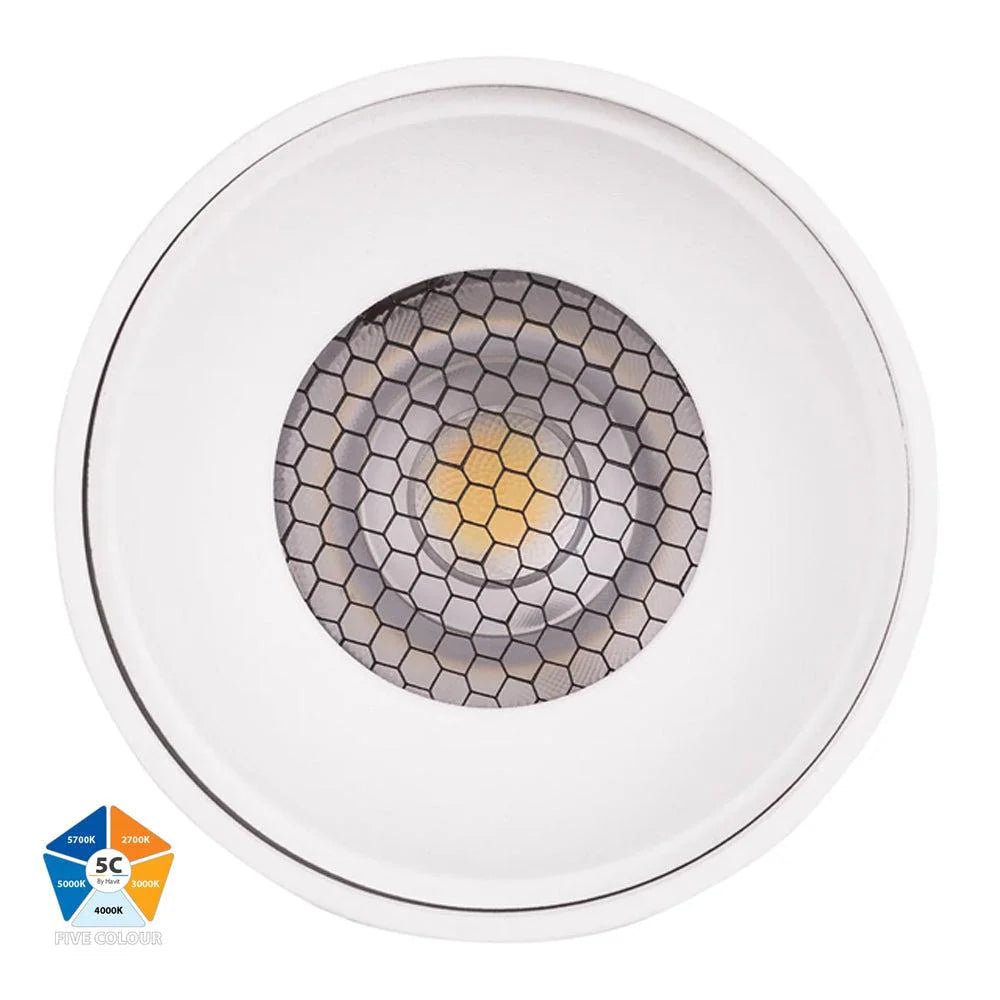 Nella Surface Mounted LED Downlight 7w Black, White CCT HV5841S-BLK, HV5841S-WHT Havit Lighting