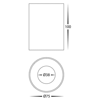 Nella Surface Mounted LED Downlight 7w Black, White CCT HV5841S - BLK, HV5841S - WHT Havit Lighting - Mases LightingHavit Lighting