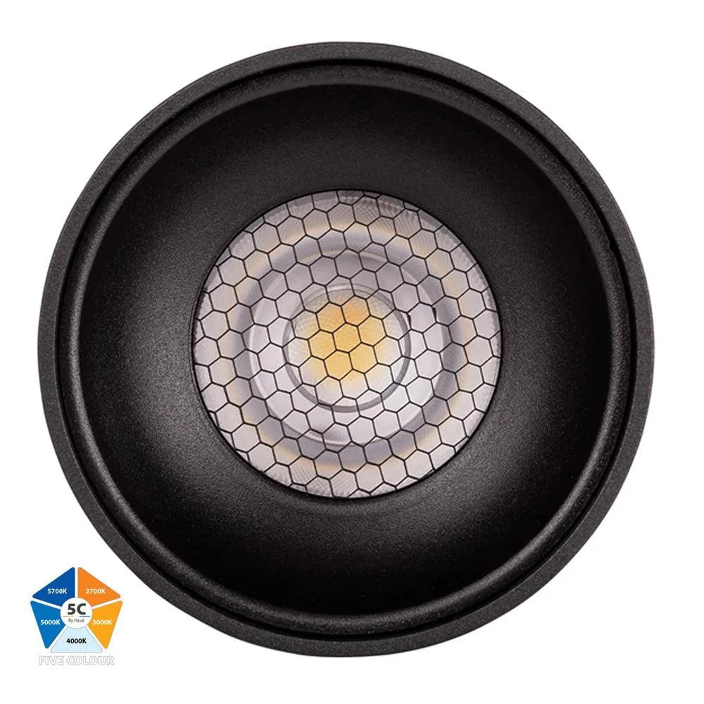 Nella Surface Mounted LED Downlight 7w Black, White CCT HV5841S - BLK, HV5841S - WHT Havit Lighting - Mases LightingHavit Lighting