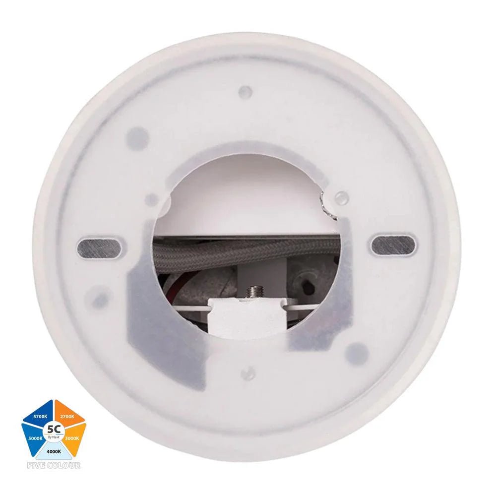 Nella Surface Mounted LED Downlight 7w Black, White CCT HV5841S-BLK, HV5841S-WHT Havit Lighting