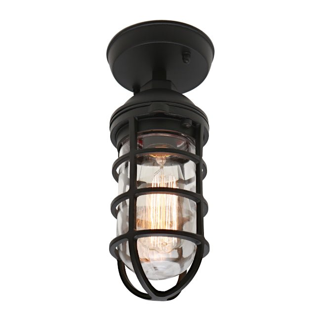 Newport Under Eave Light White or Black - Mases LightingCougar Lighting
