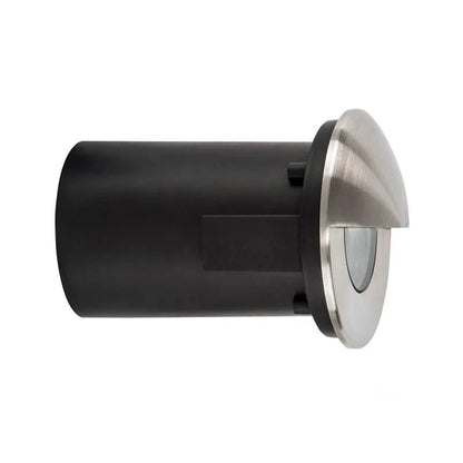 Ollo LED Step Light with Eyelid TRI Colour 5w in 316 Stainless Steel Havit Lighting - HV19032T - SS316 - Mases LightingHavit Lighting