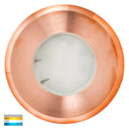 Ollo Outdoor in - Ground Light in Black/Copper/316SS/Antique Brass/Brass/Graphite Havit Lighting - HV19022T - Mases LightingHavit Lighting