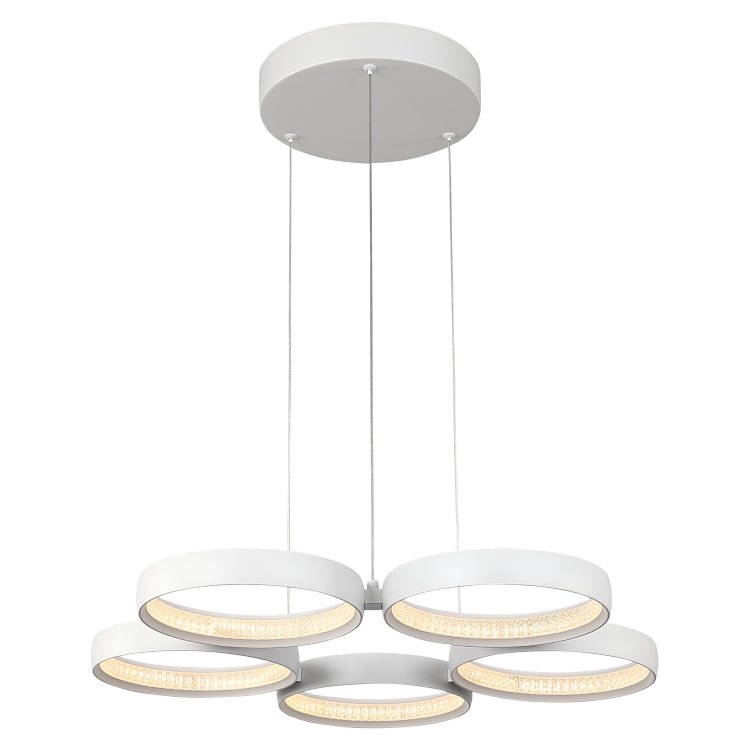 Olympus 5 Light LED Pendant Gold, White or Black - Mases LightingCougar Lighting