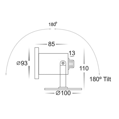 Onder LED Pond Light 316 Stainless Steel RGBW Havit Lighting - HV1491RGBW - Mases LightingHavit Lighting