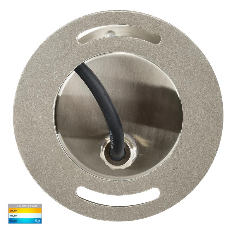 Onder LED Pond Light TRI Colour 5w in 316 Stainless Steel Havit Lighting - HV1491T - Mases LightingHavit Lighting
