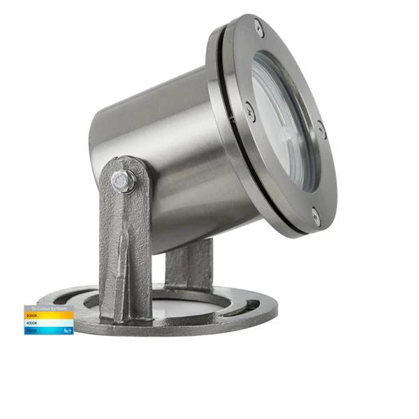 Onder LED Pond Light TRI Colour 5w in 316 Stainless Steel Havit Lighting - HV1491T - Mases LightingHavit Lighting