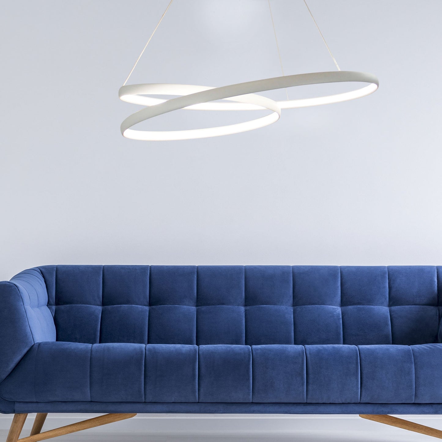 Oriel INFINITY - Modern LED Spiral Ring Pendant - CCT - Mases LightingOriel Lighting