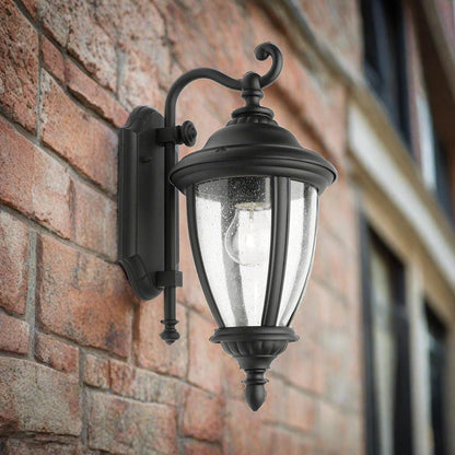 Outdoor Coach Light Metal in Black or Bronze - Mases LightingCougar Lighting
