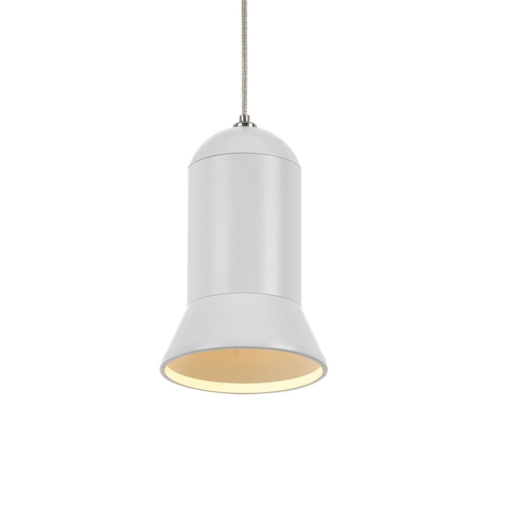 Parker 10 Watt Dimmable LED Pendant Small White / Warm White - PARKER PE9-WH