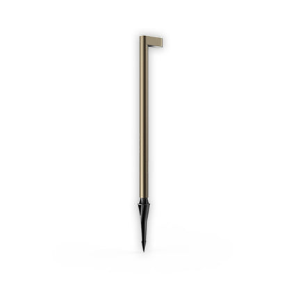 PATHFINDER Bronzed Brass 24V 5W 3000K LED Garden Path Spike