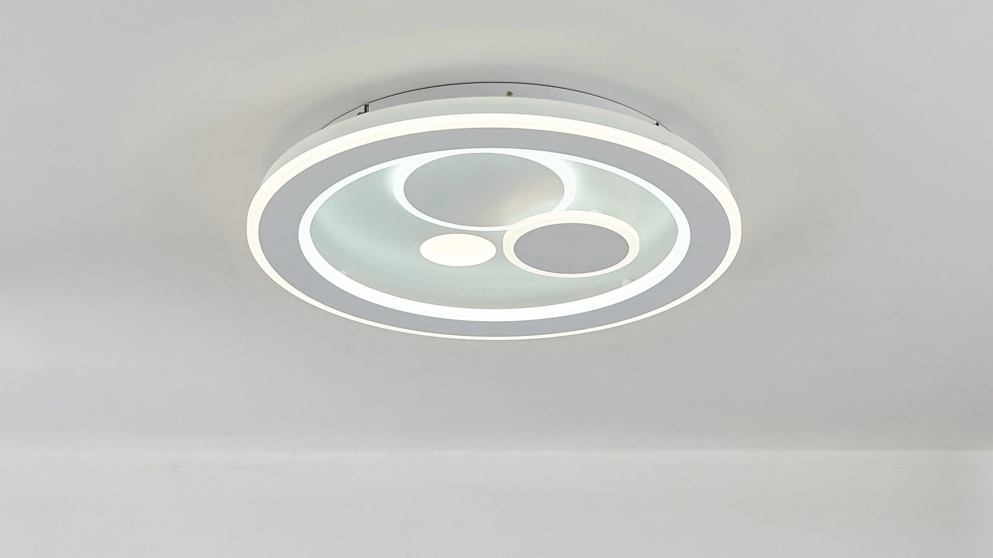 PHL Santorini Round Tri Colour Oyster Ceiling Light - Mases LightingPHL