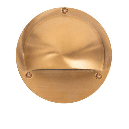Pinta LED Step Light with Eyelid CCT Solid Brass Havit Lighting - HV2903T - BR, HV2904T - BR - Mases LightingHavit Lighting