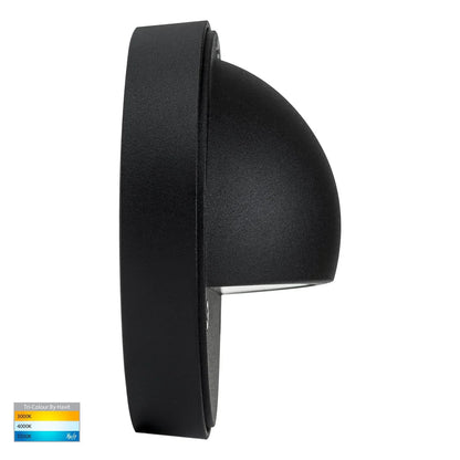 Pinta Step Light with Eyelid Matt Black Havit Lighting - HV2921 - HV2924 - Mases LightingHavit Lighting
