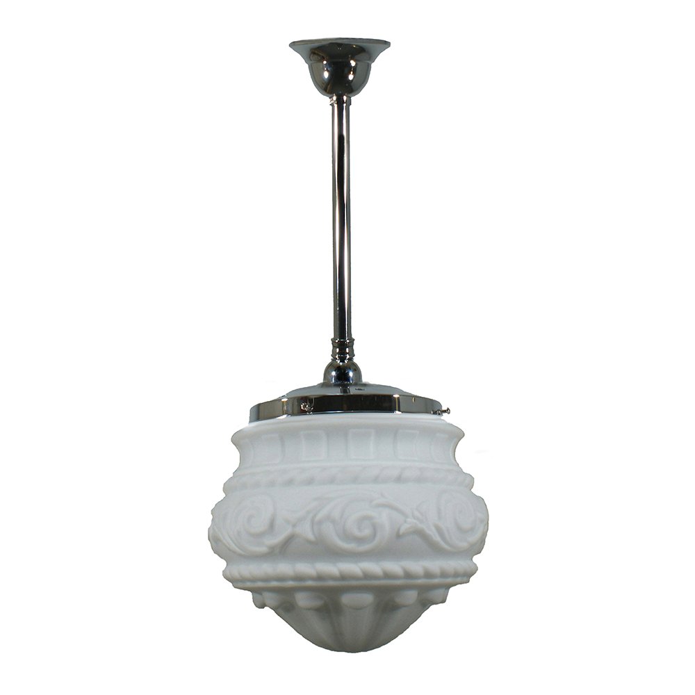 PREMIER 8" or 12" ROD Pendant Light - Black/Chrome/Polished Brass - Mases LightingLode Lighting