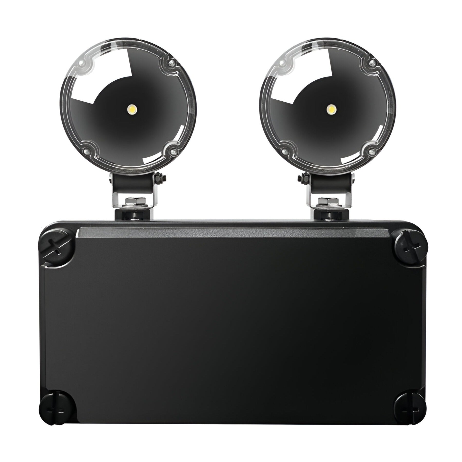 Reech Led Emergency Twinspot Luminaire Black/White - Mases LightingReechlighting