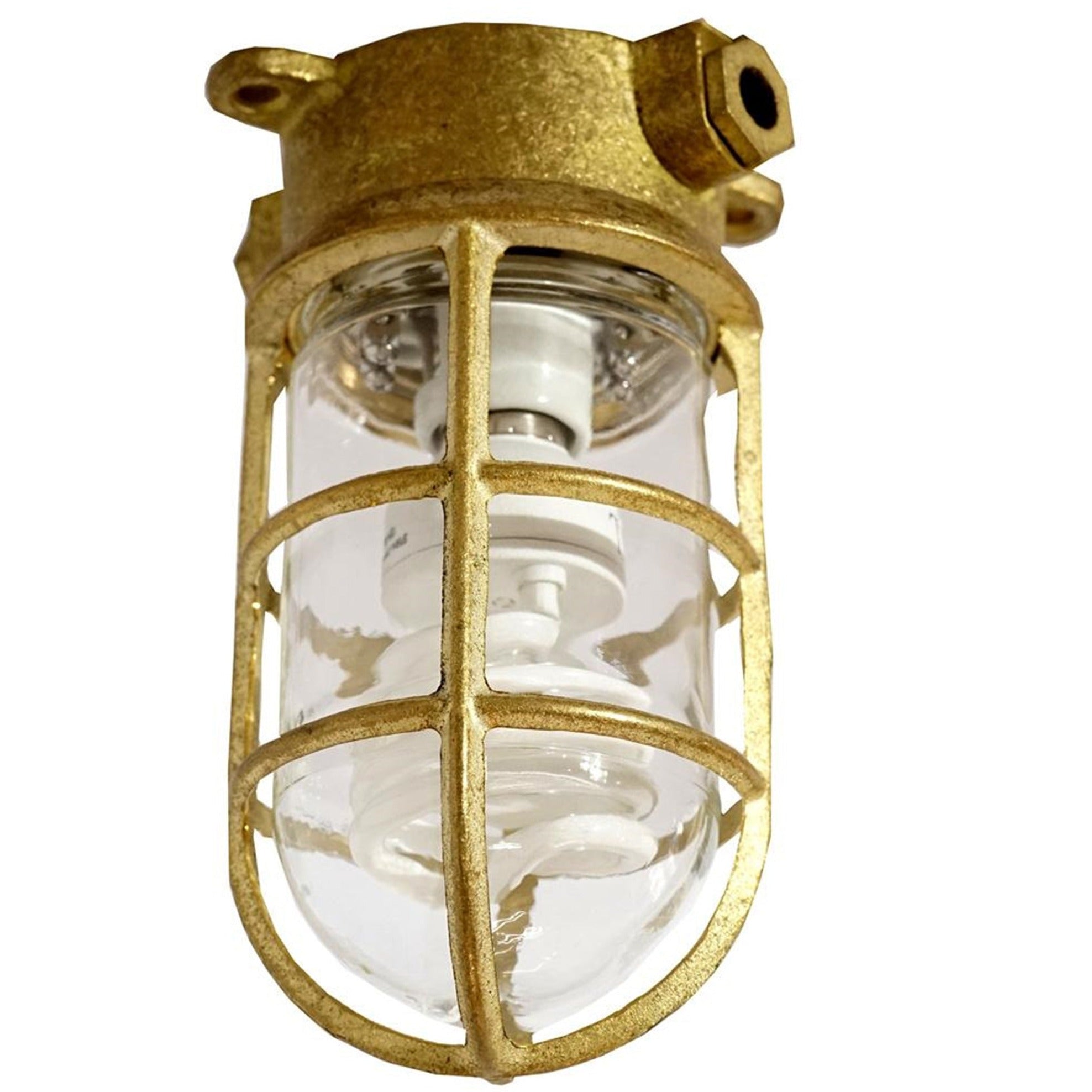 Regatta Exterior Solid Brass Wall Light - IP56 - Mases LightingLode Lighting