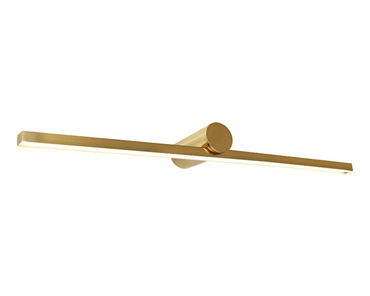 Roka LED Vanity Light White, Black, Chrome or Brass - Mases LightingCougar Lighting