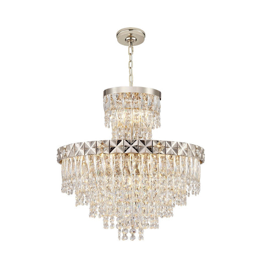 Ruby Crystal Chandelier - Mases LightingLighting Creations