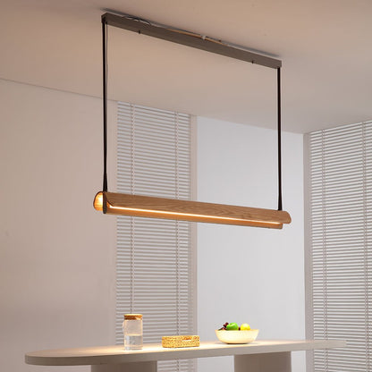 Sailé Linear Wood Pendant - Mases LightingLighting Creations