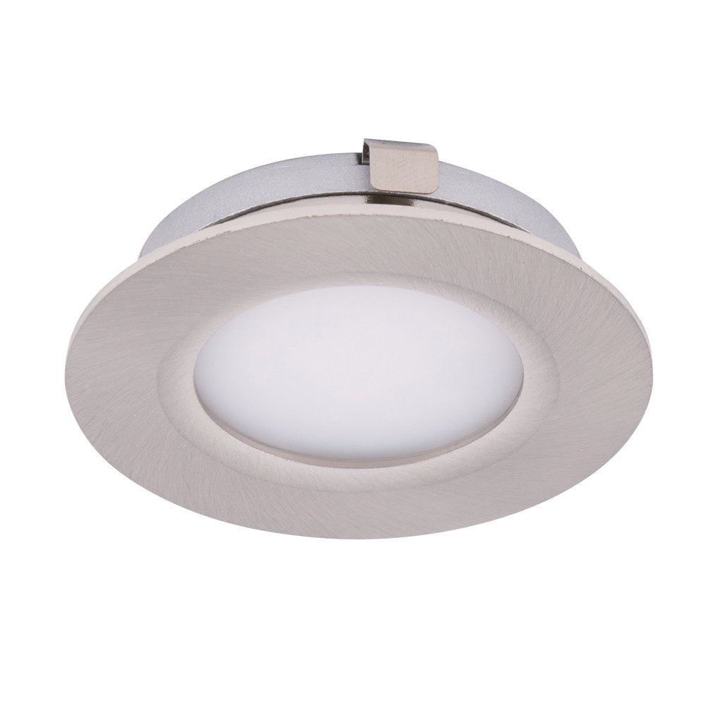 SAL Anova LED Cabinet Light 12v 3k/6k in Satin Nickel SAL Sunny Lighting