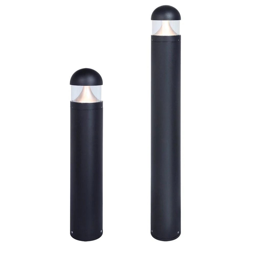 SAL Dome LED Bollard Light 670mm or 1020mm in Black - Mases LightingSAL