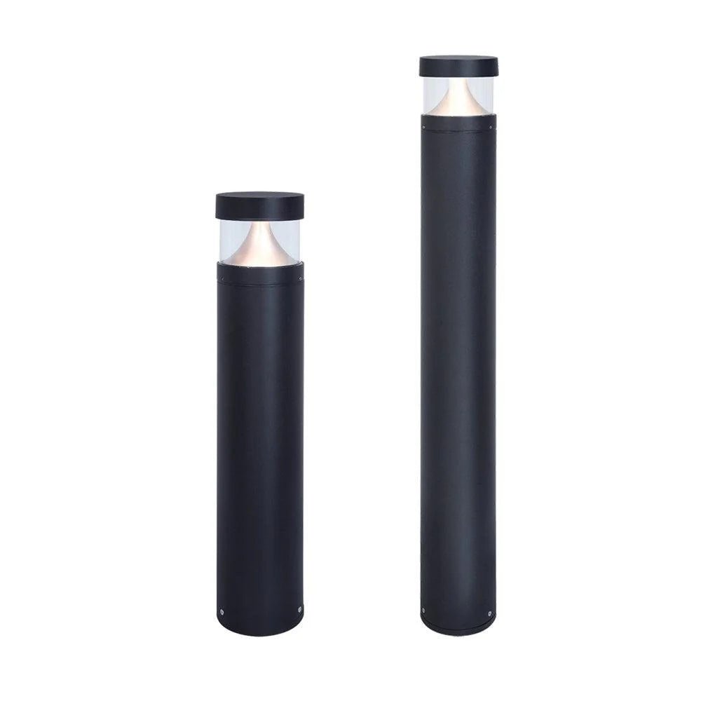 SAL Flat LED Bollard Light 640mm or 990mm in Black - Mases LightingSAL