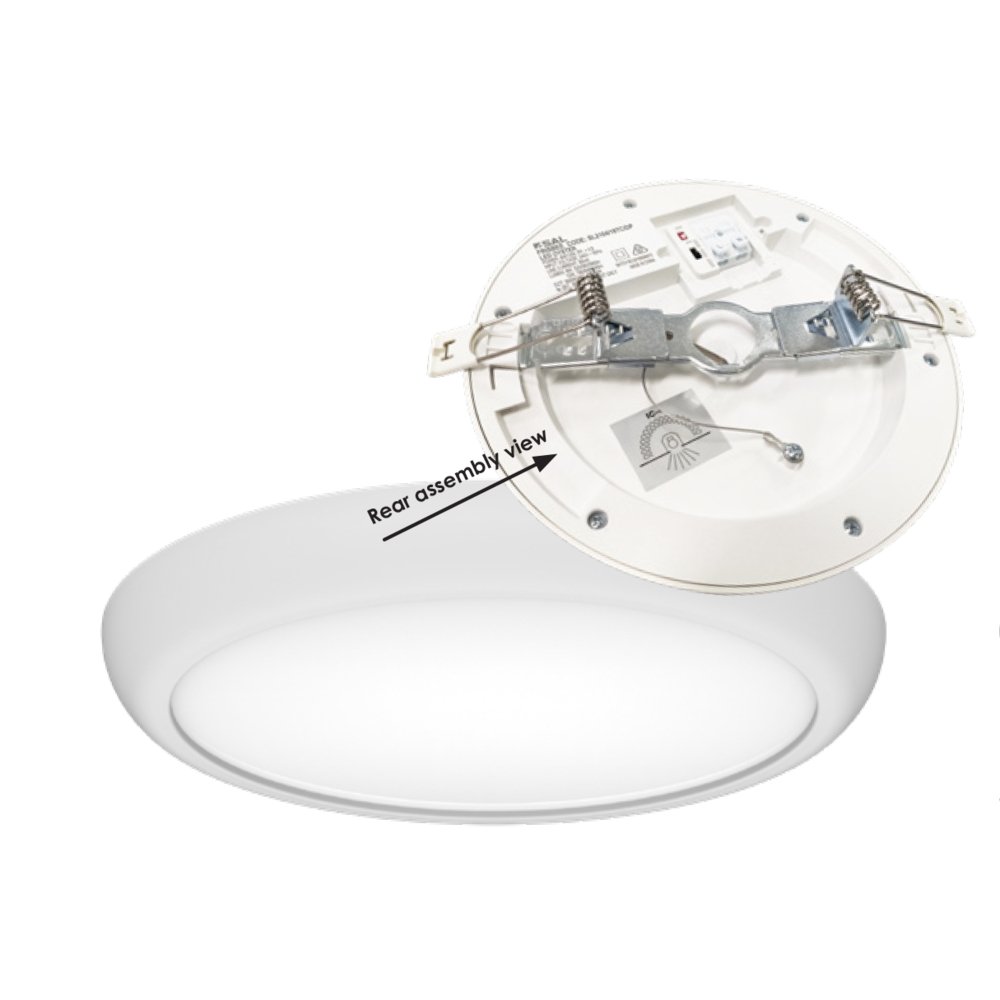 SAL FRISBEE SL2104TC 8/25W Low Profile LED Oyster Light