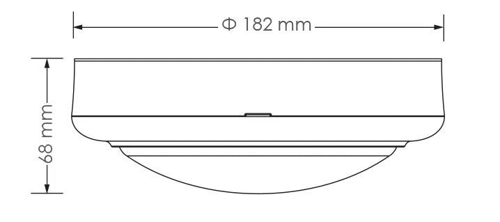 SAL LED ROUND BUNKER LIGHT SL7272TC 15W