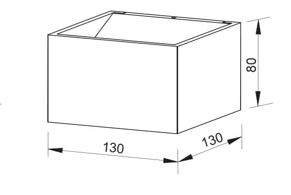 SAL Lounge IV SE7066TC 9W IP54 LED Wall Light