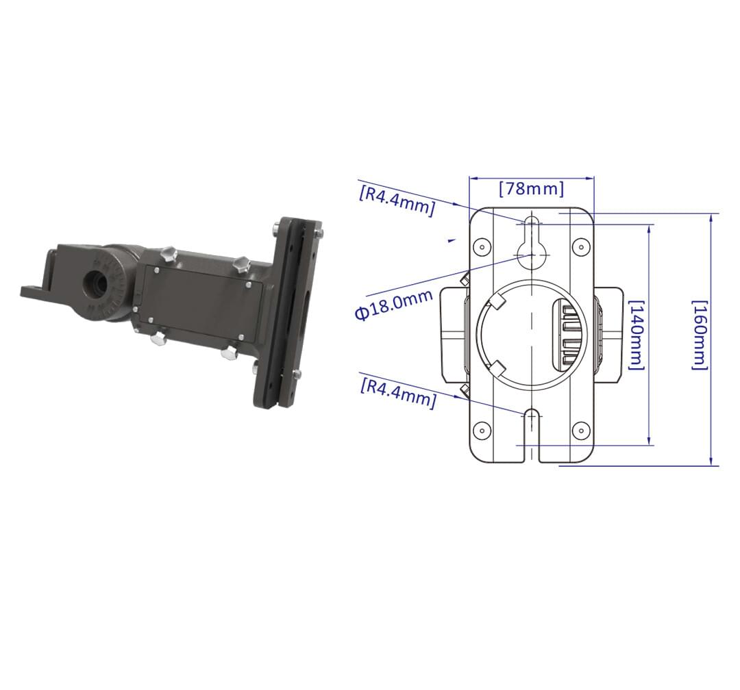 SAL PORT MKIII SHP210MP 70 - 310W IP66 LED Area Light - Mases LightingSAL