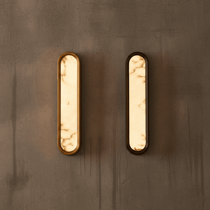Selento Wall Light Series with Marble Details | Lighting Creations - Mases LightingLighting Creations