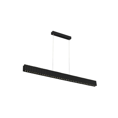 Skyline Brilliance Linear LED Pendant Light 78W 3000K in Black or White or Gold | Lighting Creations