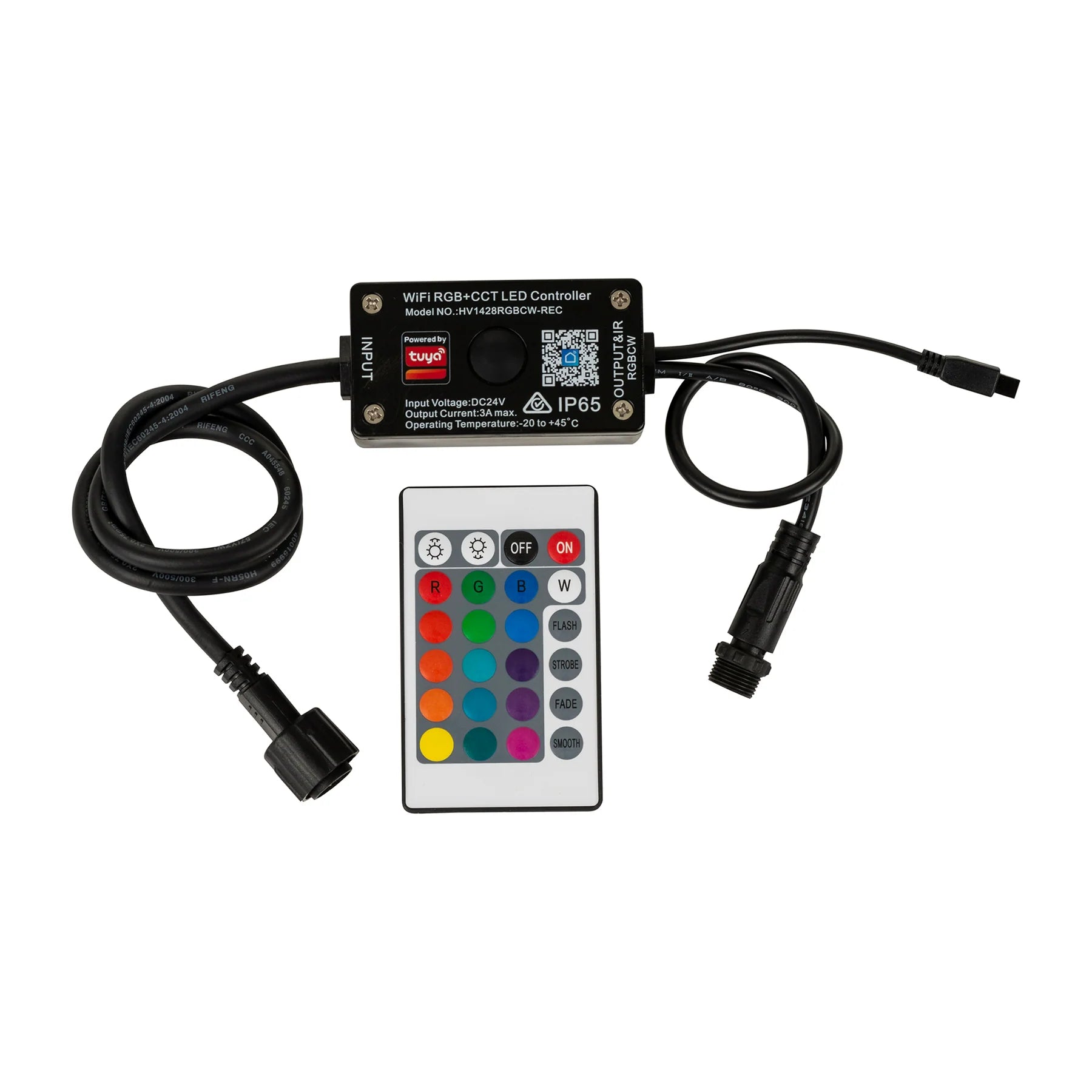 Spitze LED Garden Spike Light Kit RF+WIFI RGBCW in Black Havit Lighting - HV1428RGBCW - KIT - Mases LightingHavit Lighting