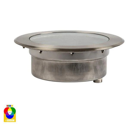 Split LED inground Light 18w RGBW in 316 Stainless Steel Havit Lighting - HV1845RGBW - Mases LightingHavit Lighting