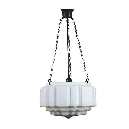 St Kilda 14" 3 Patina Chain Pendant Lighting - Mases LightingLode Lighting