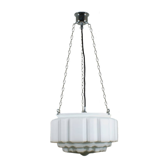 St Kilda 14" 3 Patina Chain Pendant Lighting - Mases LightingLode Lighting