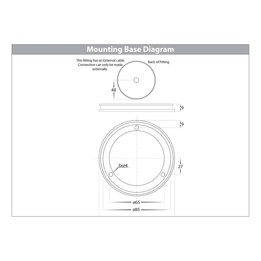 Step Light Surface Mounted Titanium Aluminium LED Havit Lighting - HV2960C, HV2960W