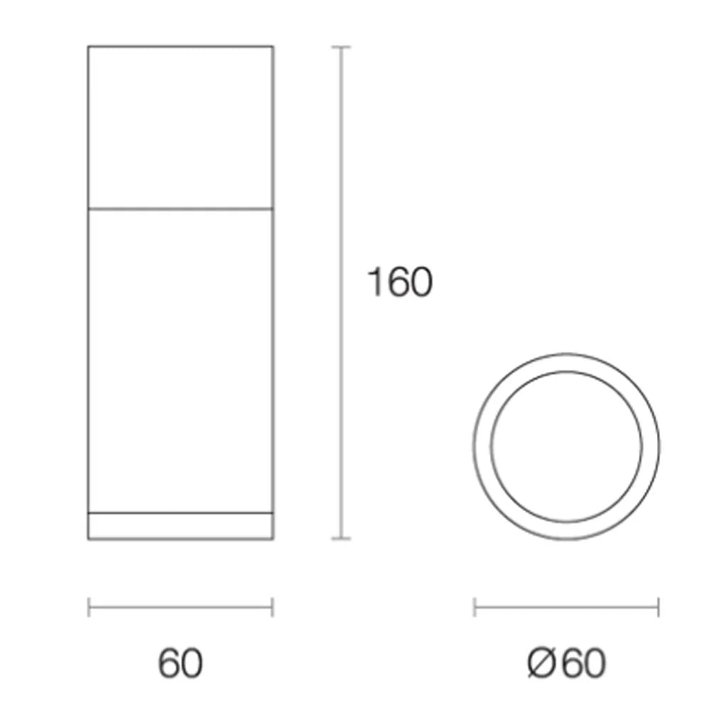 Surface Mounted LED Downlight 10w Black, White 2.7k, 3k, 4k CRI 90+ XSO10 Trend Lighting - Mases LightingTrend Lighting