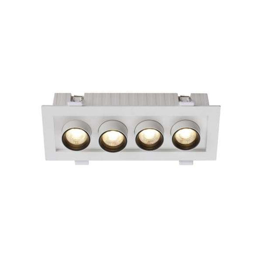 Telbix 2 4 6 Light LED Dimmable Downlight in White - Mases LightingTelbix