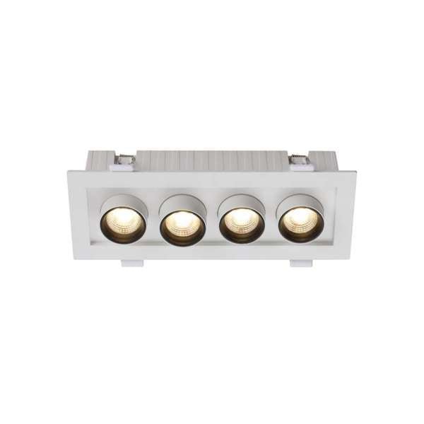 Telbix 2 4 6 Light LED Dimmable Downlight in White