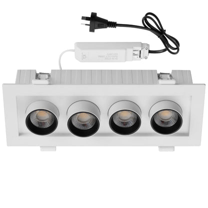 Telbix 2 4 6 Light LED Dimmable Downlight in White - Mases LightingTelbix