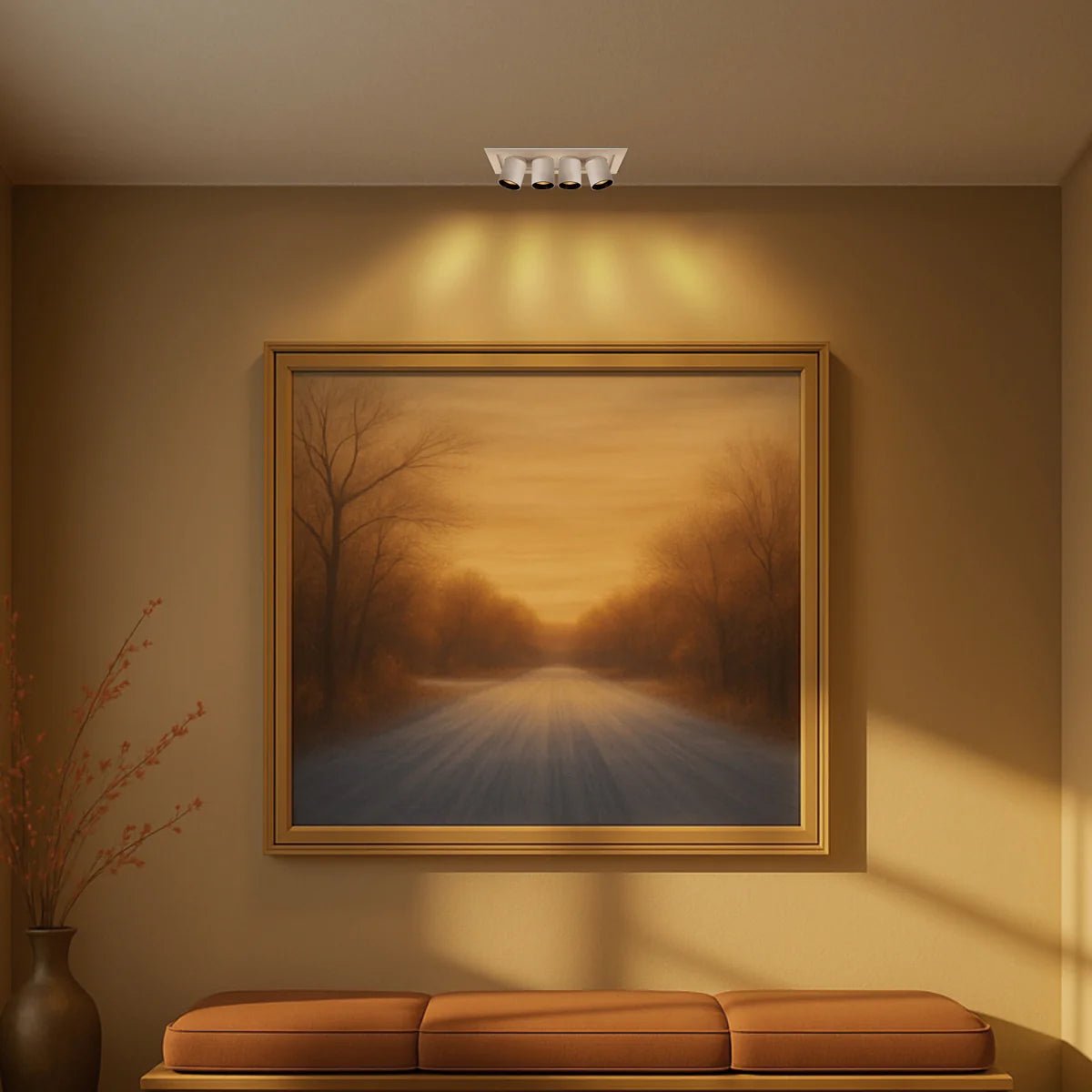 Telbix 2 4 6 Light LED Dimmable Downlight in White