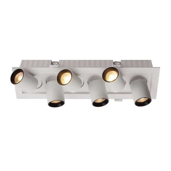 Telbix 2 4 6 Light LED Dimmable Downlight in White
