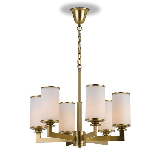 Telbix Ahern 6 Lights Pendant Solid Brass - Mases LightingTelbix