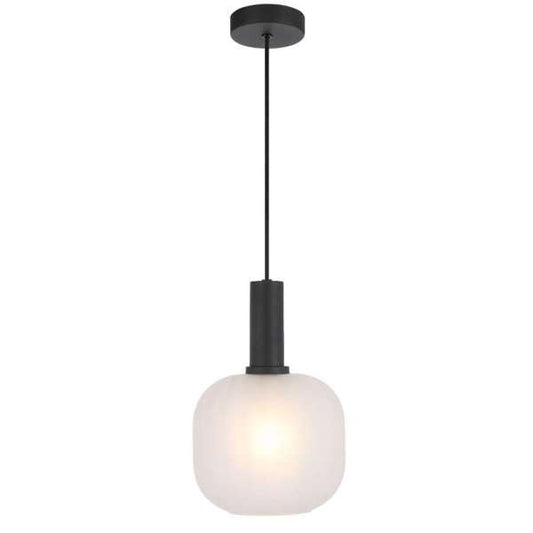 Telbix Aosta 20CM Pendant Light Black - AOSTA PE20 - BKFR - Mases LightingMases Lighting