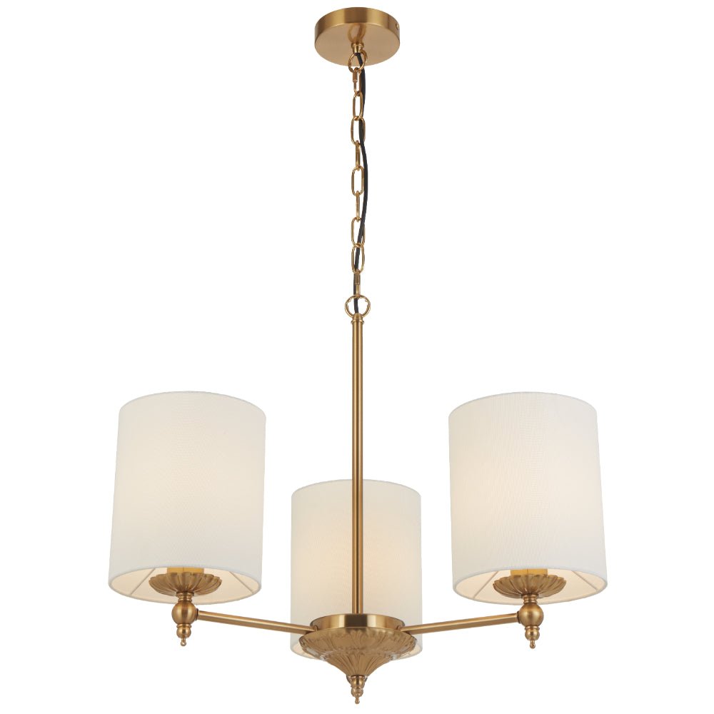 Telbix Argos 3 5 and 8 Light Pendant in Ivory or Black