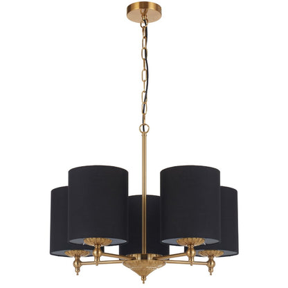 Telbix Argos 3 5 and 8 Light Pendant in Ivory or Black - Mases LightingTelbix