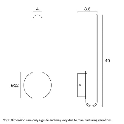 Telbix Atala 40 Wall Light - Mases LightingTelbix