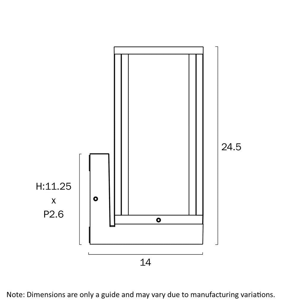 Telbix Belmin Exterior Wall Light - Mases LightingTelbix